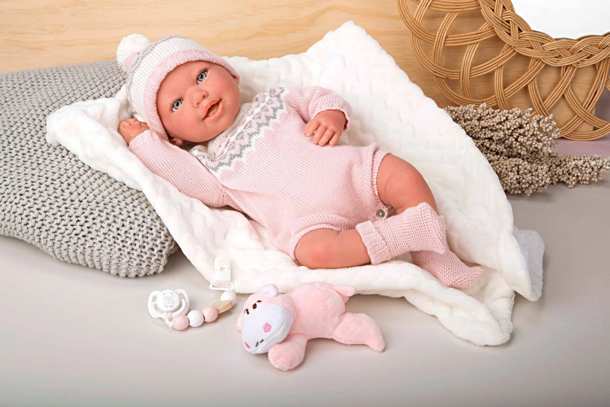 Re-born Baby Girl Realistic Doll Anais  Arias   