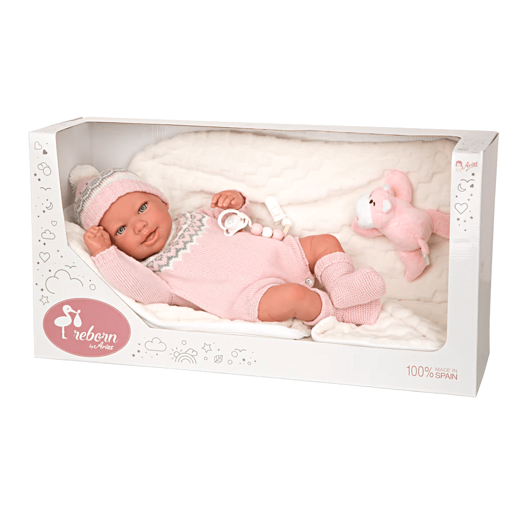 Re-born Baby Girl Realistic Doll Anais  Arias   