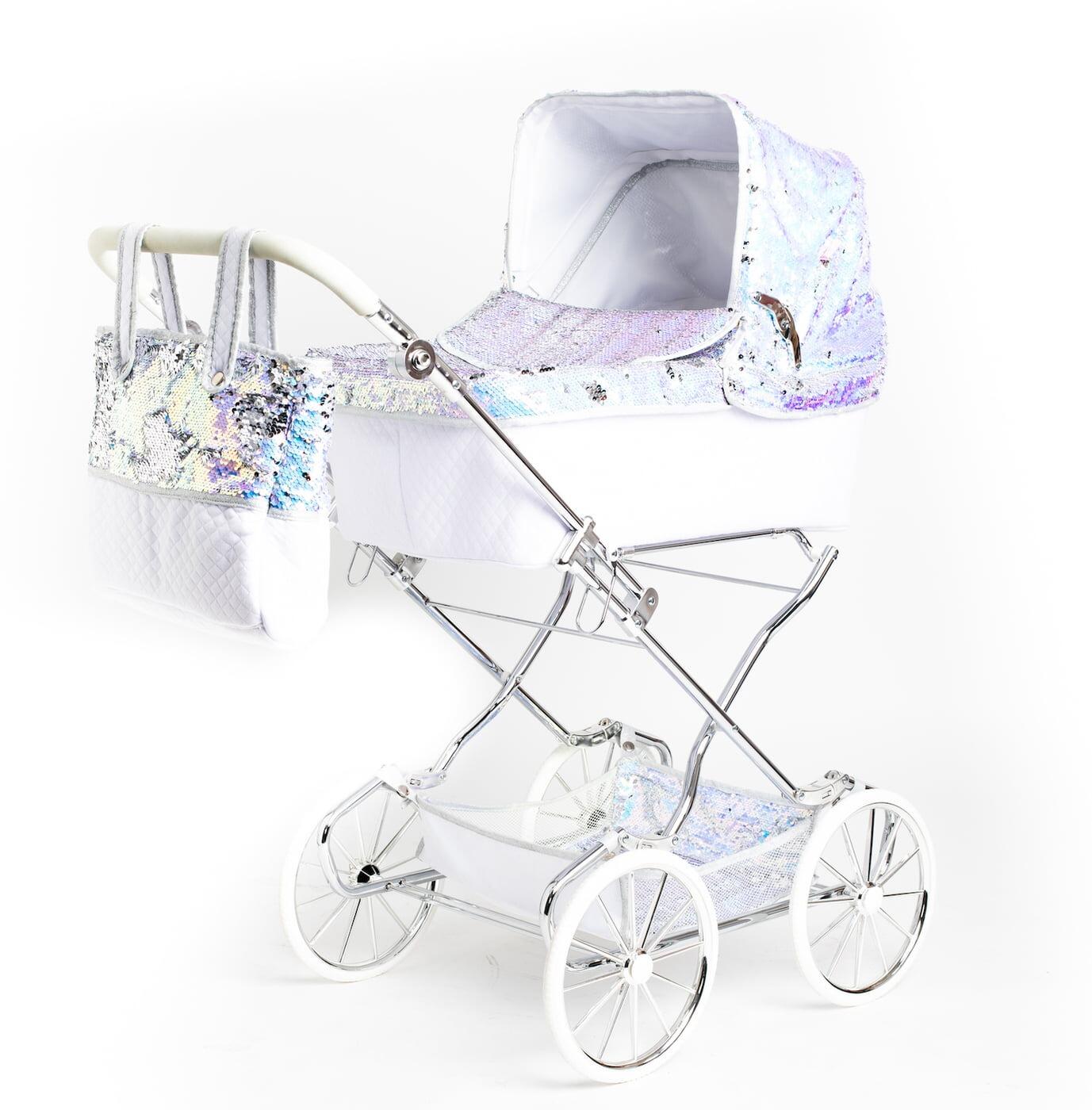 Reborn Dolls Pram - Polly for 4-10 Years  Roma   