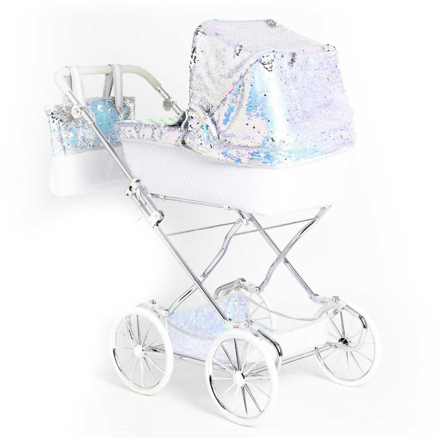 Reborn Dolls Pram - Polly for 4-10 Years  Roma   