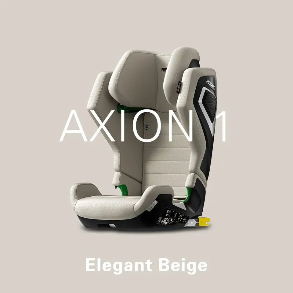 Recaro AXION 1 Elegant Beige High Back Booster – i-Size 100–150 cm General Recaro
