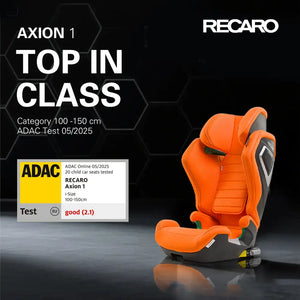 Recaro AXION 1 i-Size High Back Booster Car Seat 100–150cm – Hello Green - General