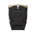 Recaro VELIX 1 in Elegant Beige, rear view showing the black shell and perforated ventilation panel.