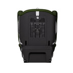 Recaro VELIX 1 in Epic Green, rear view showing the black shell and perforated ventilation panel.