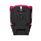 Recaro VELIX 1 in Wow Pink, rear view showing the black shell and perforated ventilation panel.