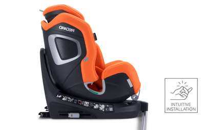 Recaro Xenon 1 Kid Baby Car Seat (61-125cm) - Vibrant Orange General Recaro