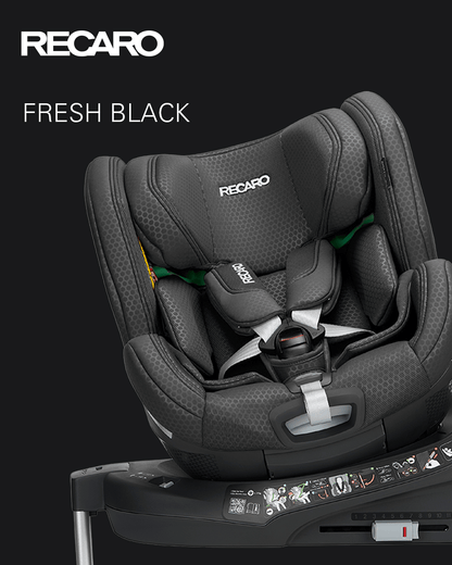 Recaro Xenon 1 Kid Baby Car Seat (61-125cm) - Fresh Black General Recaro