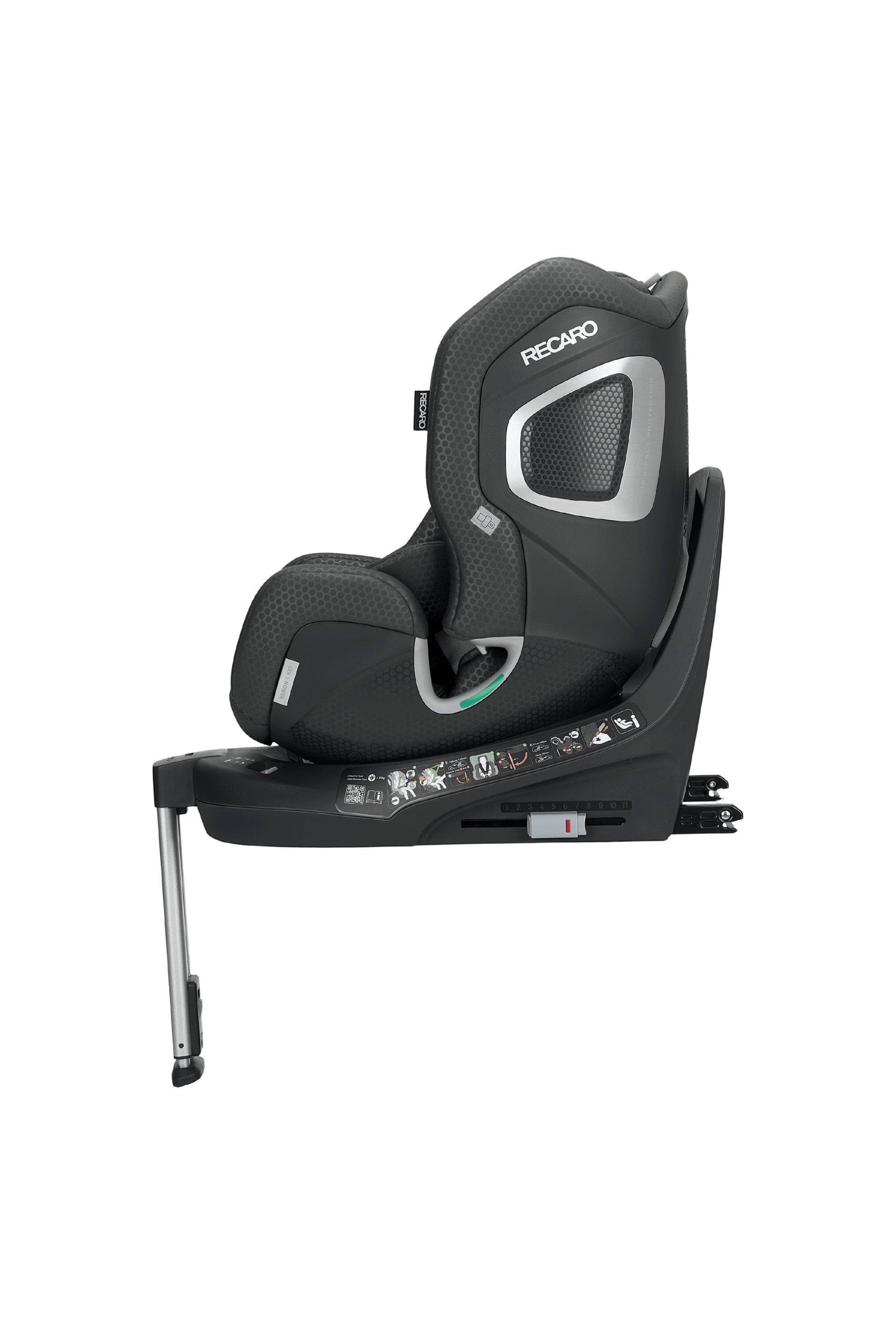 Recaro Xenon 1 Kid Baby Car Seat (61-125cm) - Fresh Black General Recaro