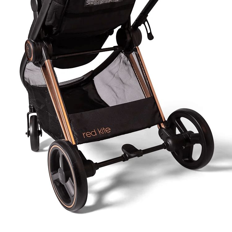 Red Kite Push Me Pace 3 in 1 Travel System Black and Rose Gold Baby Boutique UK