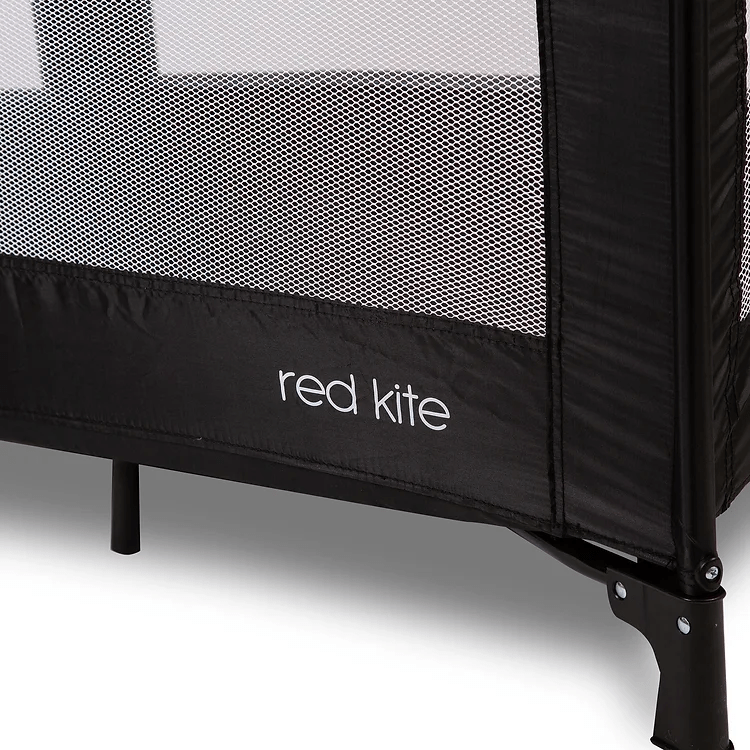 Red Kite Sleep tight Travel Cot - Black  Red Kite   