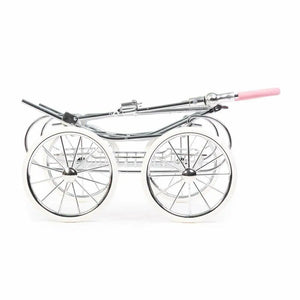 Roma Annie Classic Dolls Pram – Luxury Pink Dolls Pram for Ages 3 to 14 Roma Prams