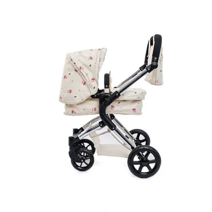 Roma Darcie Cream Dolls Pram - Suitable from 3-9 Years Roma