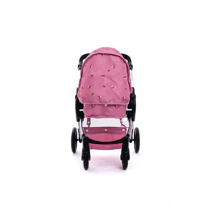 Roma Darcie Pink Dolls Pram – Pretty Single Dolls Pram for Ages 3–9 Roma