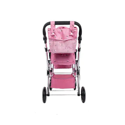 Roma Darcie Pink Twin Dolls Pram 3-14 Years - Amy Child's Collection of Dolls Prams General Roma Prams