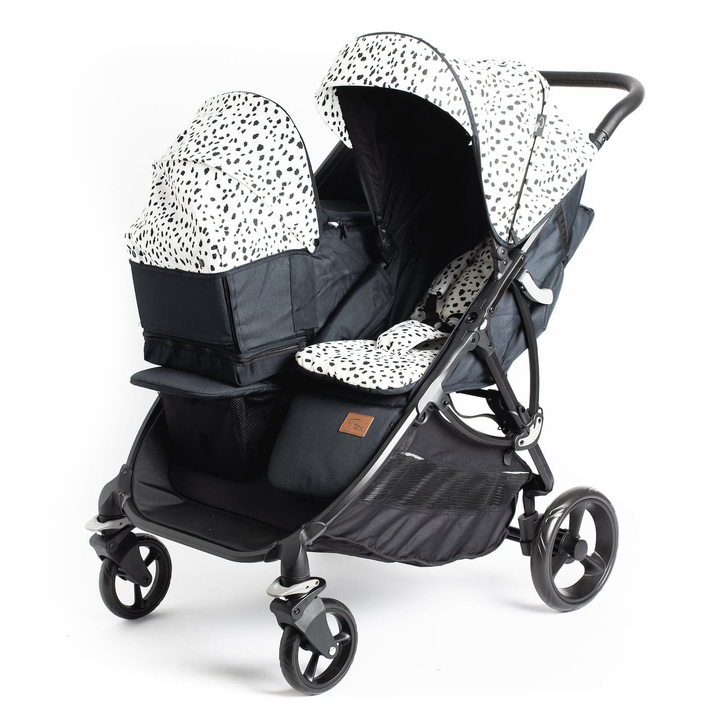 Roma Gemini 2 Carrycot - Dalmatian Roma Prams