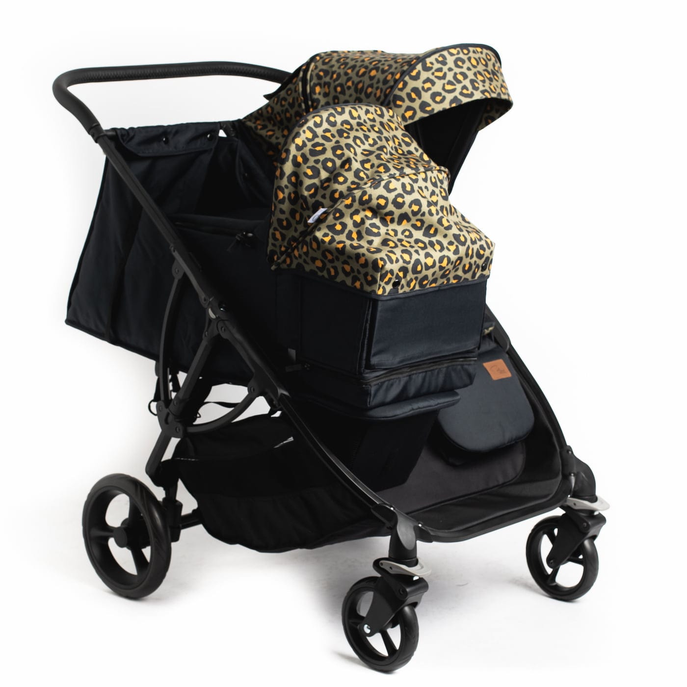 Roma Gemini 2 Carrycot - Khaki Leopard Roma Prams