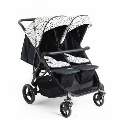 Roma Gemini Double Stroller - Dalmatian Roma Prams