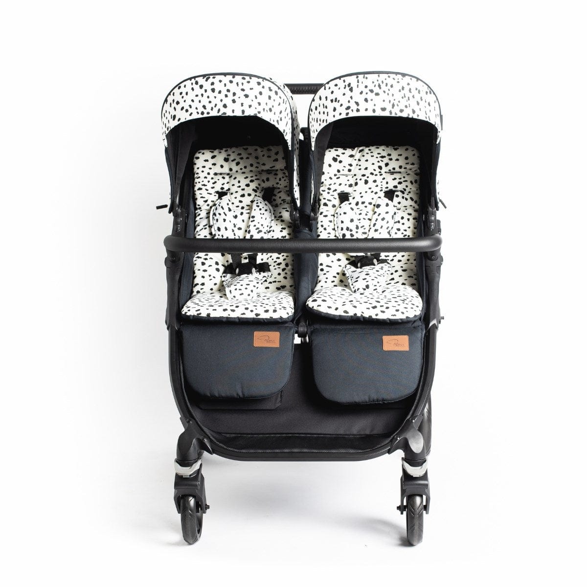 Roma Gemini Double Stroller - Dalmatian Roma Prams