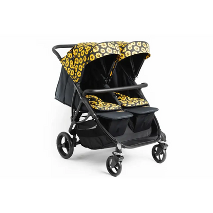 Roma Gemini Double Stroller - Sunflower Roma Prams