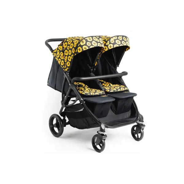 Roma Gemini Double Stroller - Sunflower Roma Prams