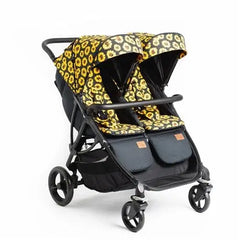 Roma Gemini Double Stroller - Sunflower