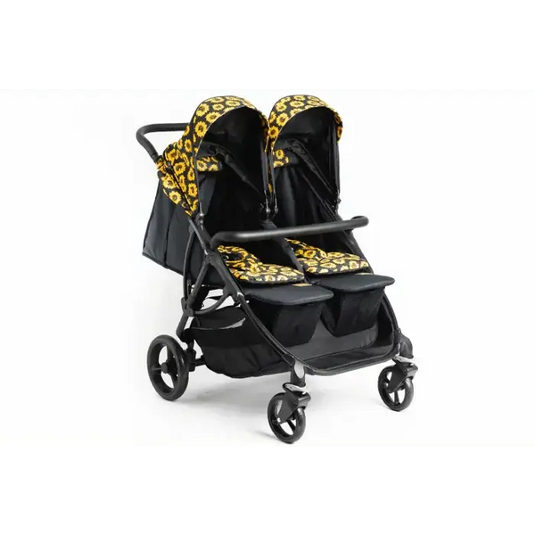 Roma Gemini Double Stroller - Sunflower Roma Prams