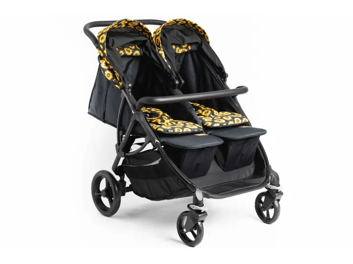 Roma Gemini Double Stroller - Sunflower Roma Prams