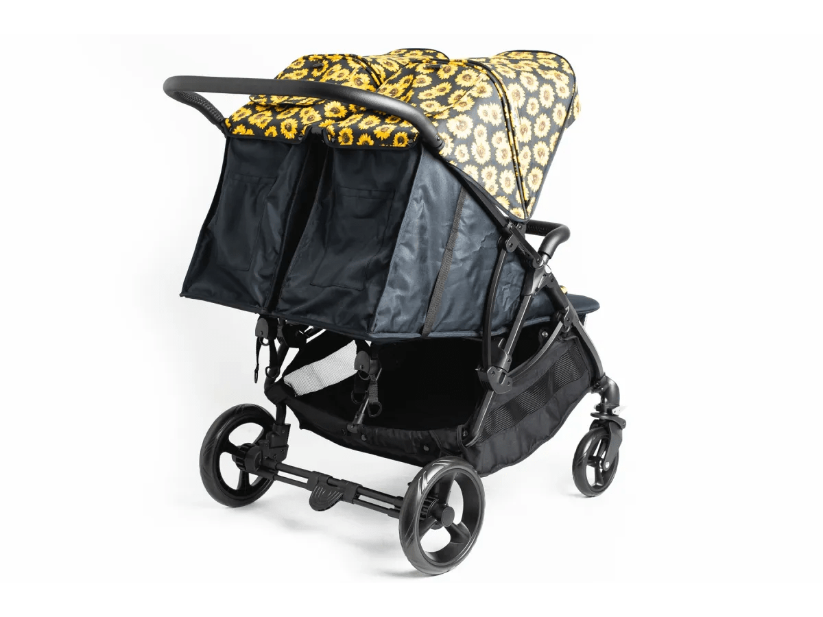 Roma Gemini Double Stroller - Sunflower Roma Prams