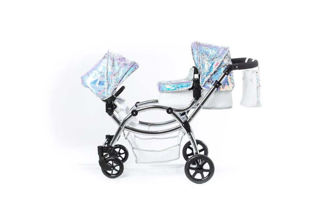 Roma Mermaid Twin Dolls Pram 3-14 Years - Amy Child's Collection of Dolls Prams  Roma   