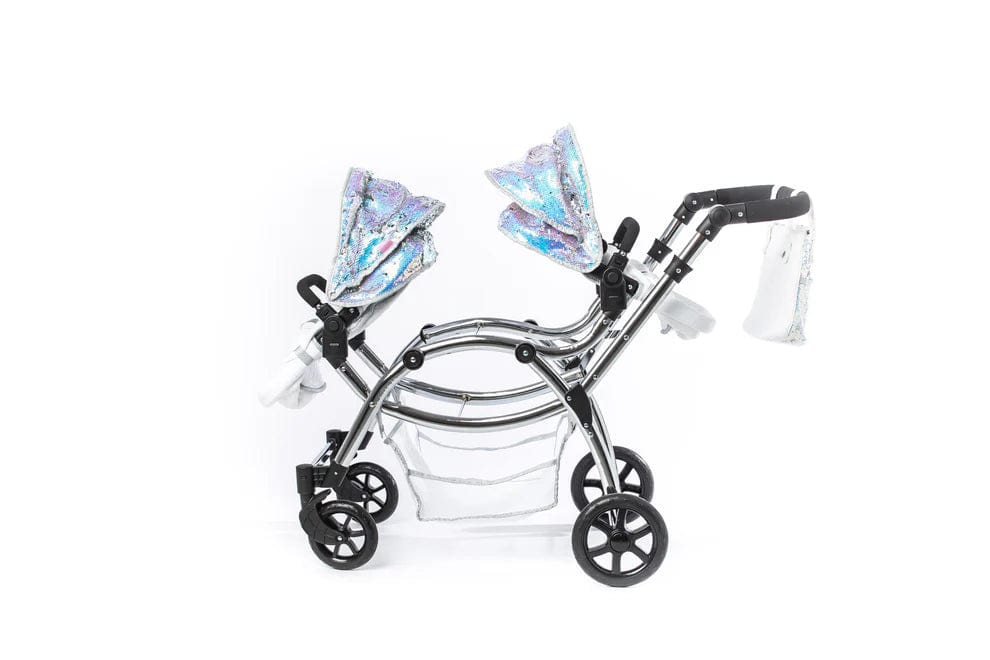 Roma Mermaid Twin Dolls Pram 3-14 Years - Amy Child's Collection of Dolls Prams  Roma   