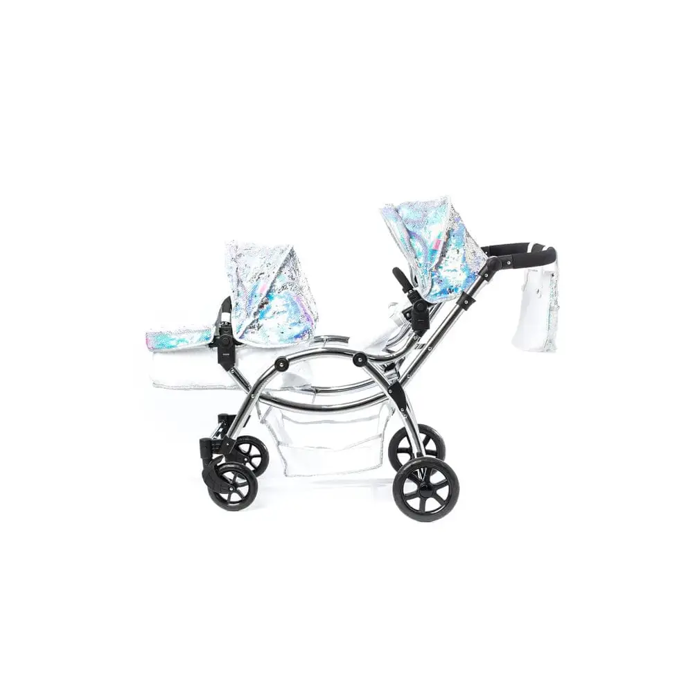 Roma Mermaid Twin Dolls Pram 3-14 Years - Amy Child's Collection of Dolls Prams  Roma   