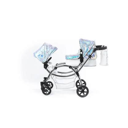 Roma Mermaid Twin Dolls Pram 3-14 Years - Amy Child's Collection of Dolls Prams  Roma   