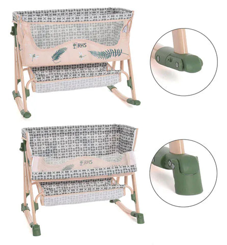 Roma RHS Dolls Bedside Crib - Fern