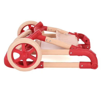 Roma RHS Flora Single Dolls Pram – Eco-Friendly 2-in-1 Toy Pram for Ages 3+ Roma Prams