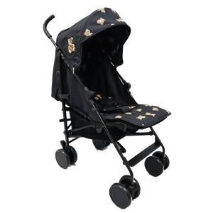 Roma Star Teddy Pushchair - Black Teddy Bear's  Roma Prams   