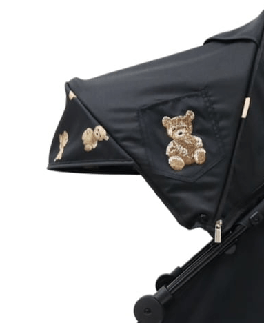 Roma Star Teddy Pushchair - Black Teddy Bear's  Roma Prams   