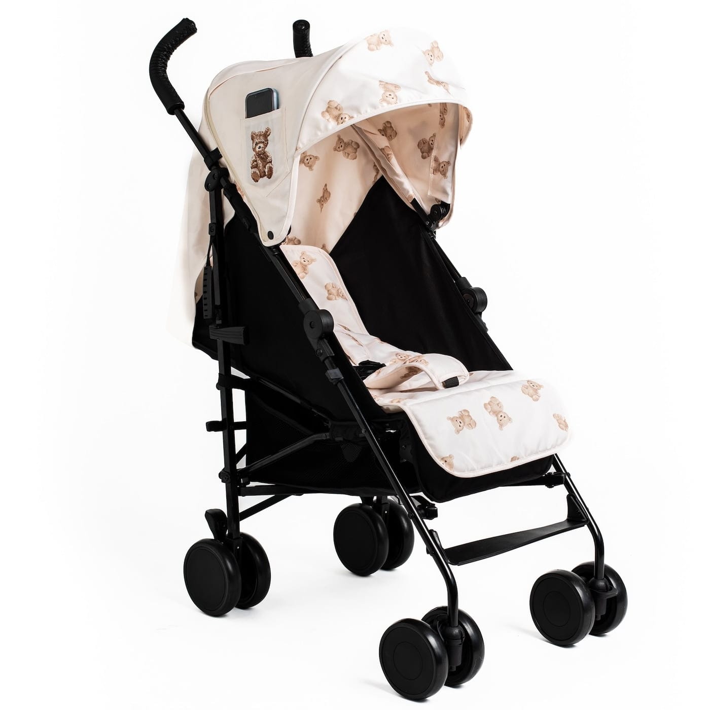 Roma Star Teddy Pushchair - Cream Teddy Bear's  Roma Prams   