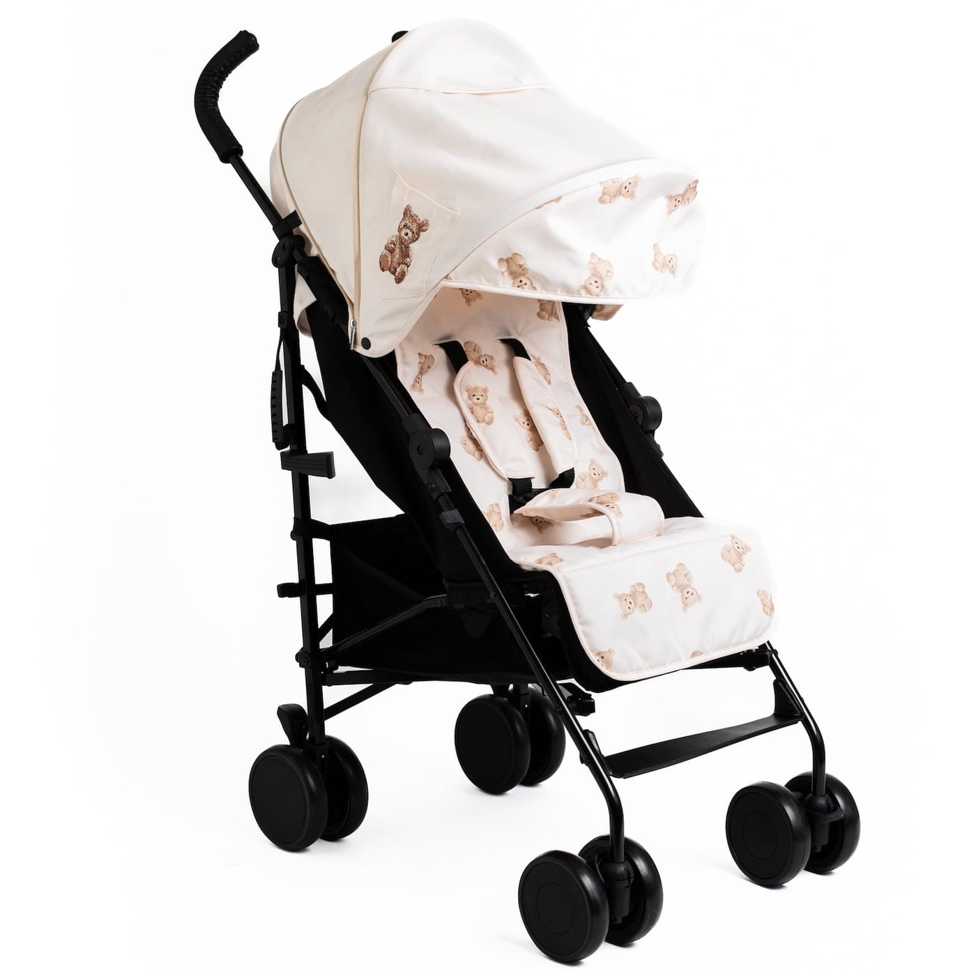 Roma Star Teddy Pushchair - Cream Teddy Bear's  Roma Prams   