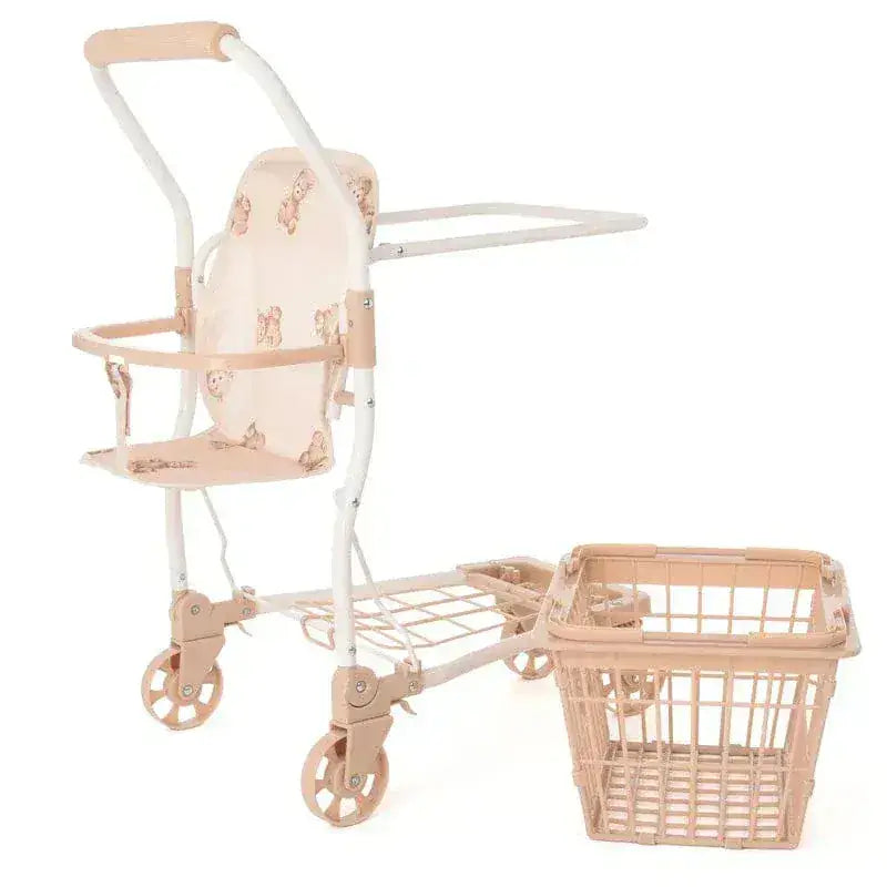 Roma Teddy Doll’s Shopping Trolley – Ages 3+ Roma Prams