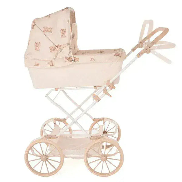 Roma Teddy Reborn Dolls Pram – Large Classic Pram for Older Children Roma Prams