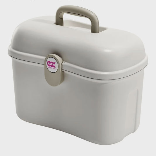 OKBaby Bath & Nappy Caddy with Top & Tail Bowl – Baby Care Organiser