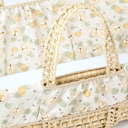 EX Display - Safari Theme Moses Basket - Clair De Lune Safari Nursery Range  Clair De Lune   