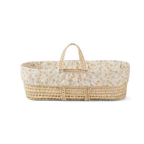 EX Display - Safari Theme Moses Basket - Clair De Lune Safari Nursery Range  Clair De Lune   