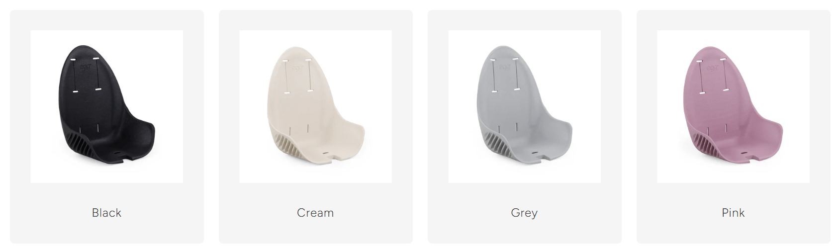 egg® Highchair – Premium 360° Rotating Baby Highchair - White