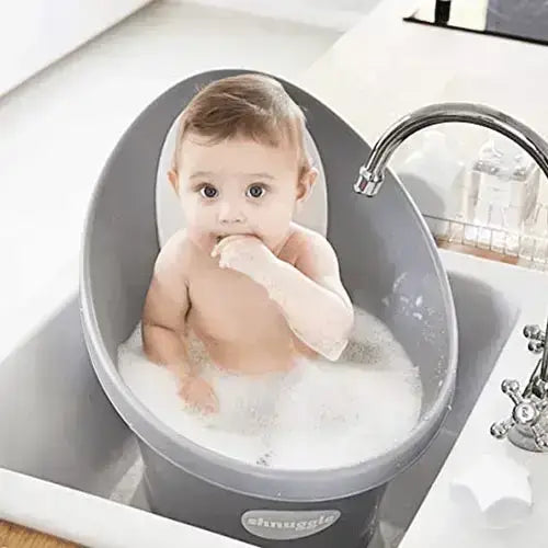Shnuggle Shnuggle Baby Bath in Slate Grey