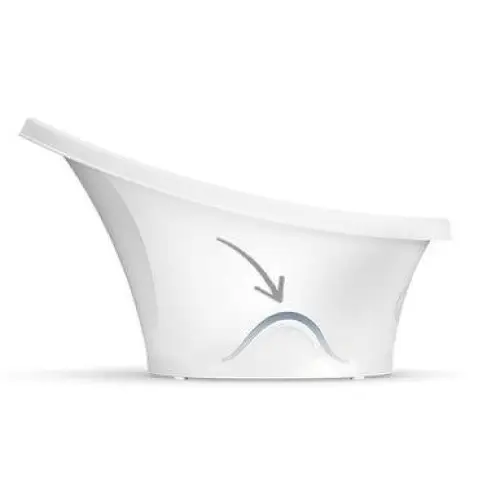 Shnuggle Baby Bath White and Grey  Shnuggle   