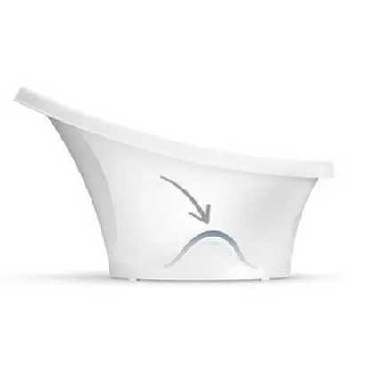 Shnuggle Baby Bath White and Grey  Shnuggle   