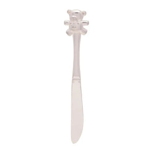Silver Plated Baby Cutlery Set with Teddy Tops General Bambino's