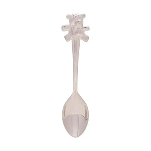 Silver Plated Baby Cutlery Set with Teddy Tops General Bambino's