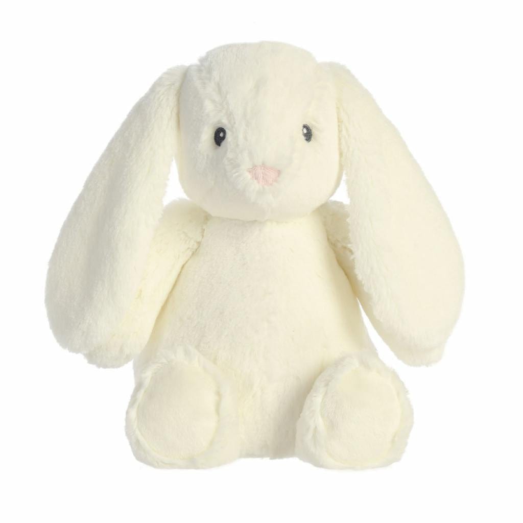 Soft Toy White Dewey Rabbit  Aurora   